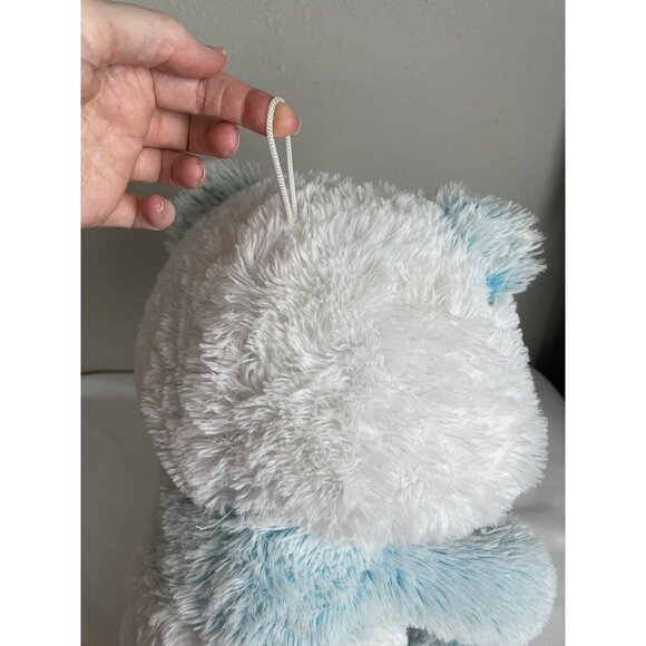 Peek A Boo Panda Plush 17in Stuffed Panda White Blue Pastel - Picture 6 of 9